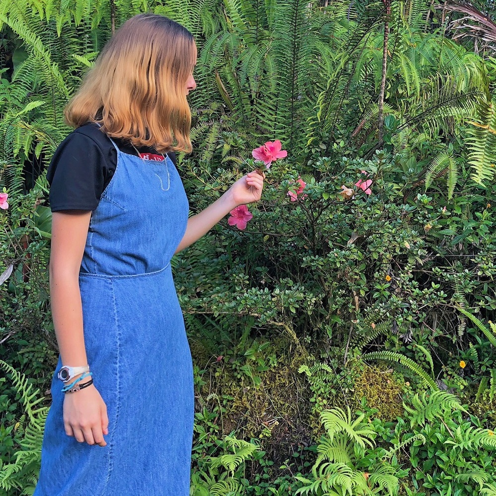 vintage ralph lauren denim dress
